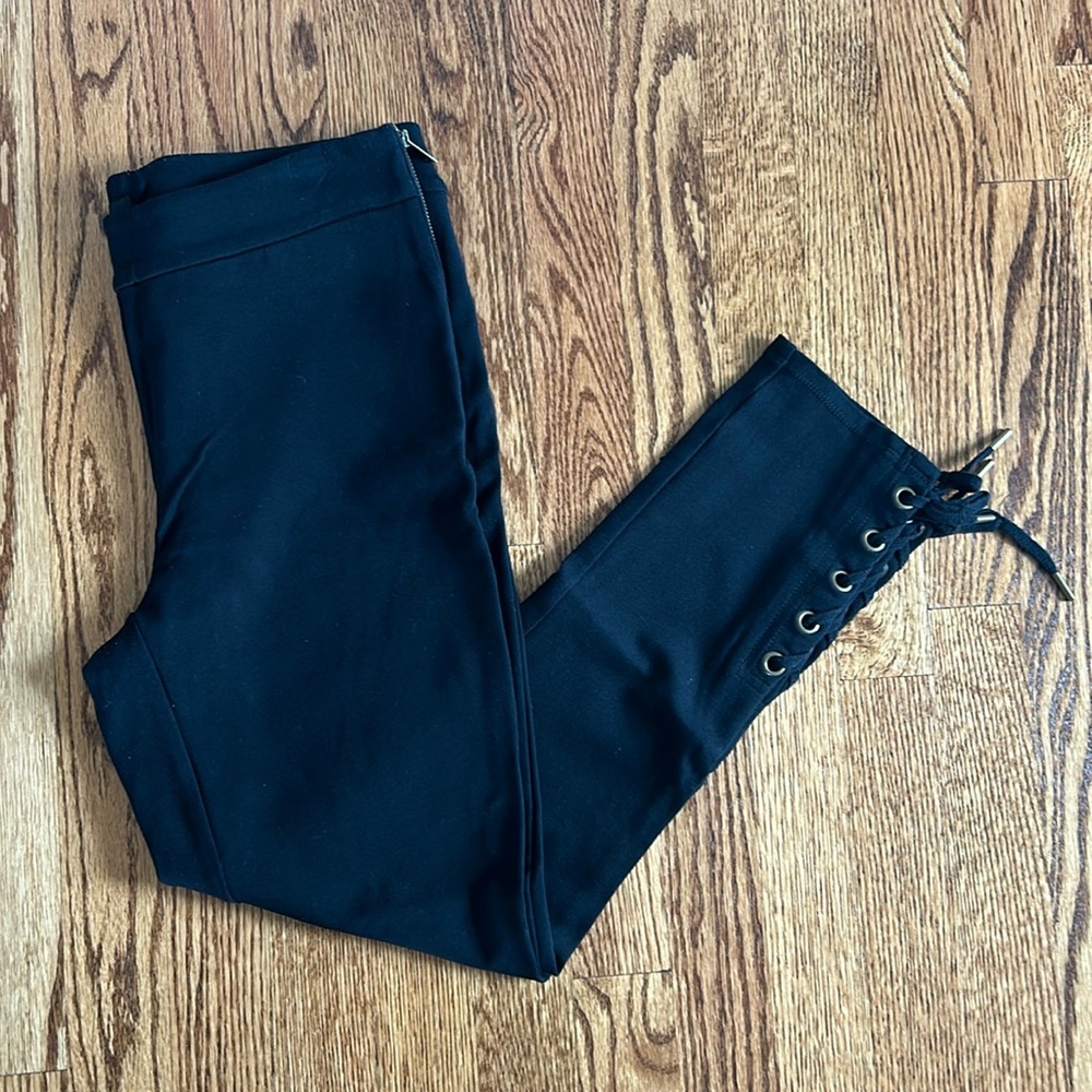 Ann Taylor Side Zip Ponte Pants